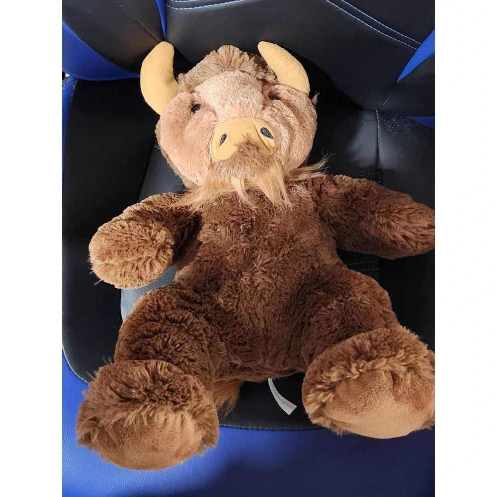Wishpets Plush Buffalo Bison 2015 Brown 19